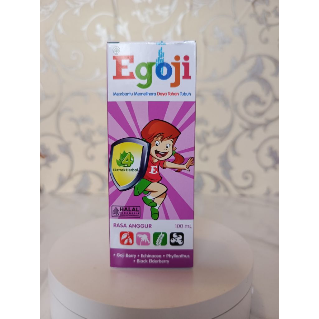 Egoji Sirup 100 ml 50ml Vitamin anak membatu  memelihara daya tahan tubuh