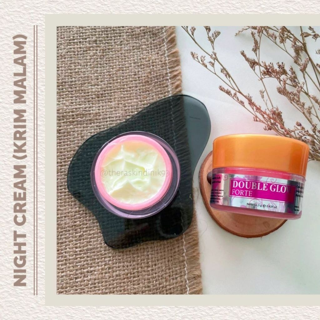 krim malam double glow forte - DGF pink