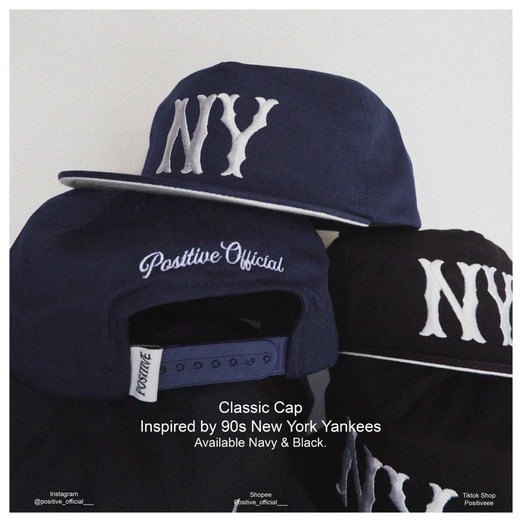 Bootleg NY Cap / New York Yankees Cap / Classic cap
