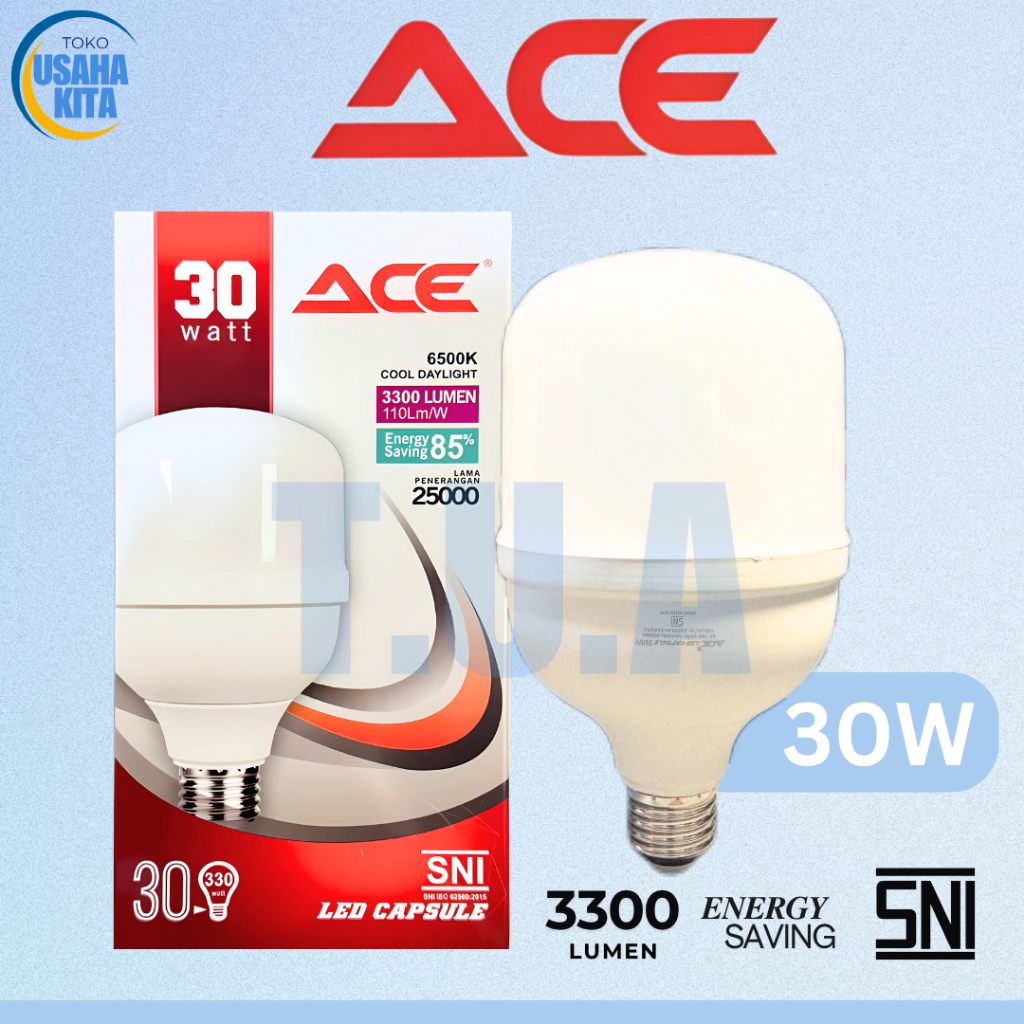 LAMPU LED CAPSULE ACE 30 WATT PUTIH