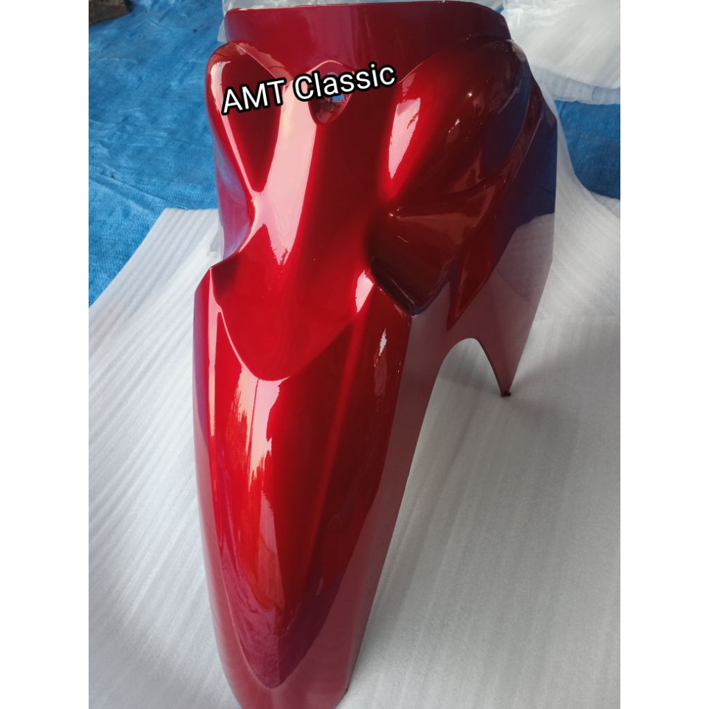 SLEBOR/SPAKBOR SUZUKI SMASH TITAN WARNA MERAH MARUN