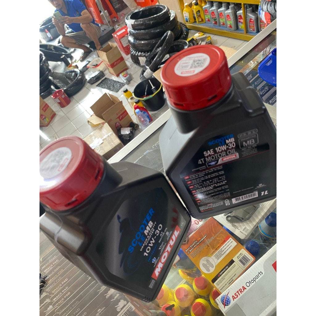 (Asli 100%) OLI MOTUL SOOTER MATIC LE 10W-30 1Liter SNI / MOTOR MATIC / MOTUL MATIC /ORIGINAL