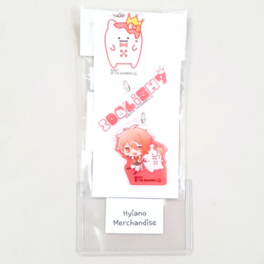 Idolish7 Sanrio Connecting Long Acrylic Keyholder Riku
