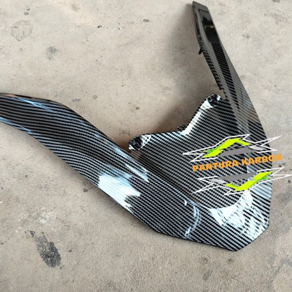 tameng depan PCX new 160 original ahm carbon wtp