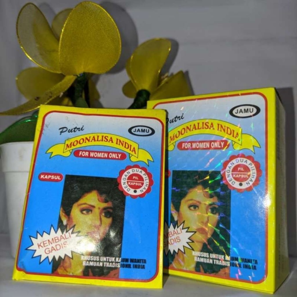 Jamu Monalisa India Kapsul kemasan pack