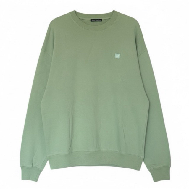 ACNE STUDIOS Face Patch Crewneck Sweatshirt Outer Laki