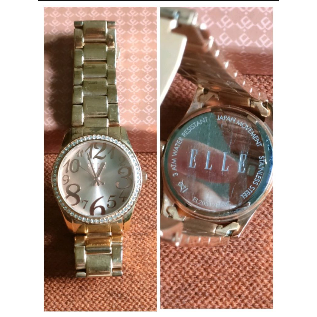 Preloved Jam tangan Elle vintage
