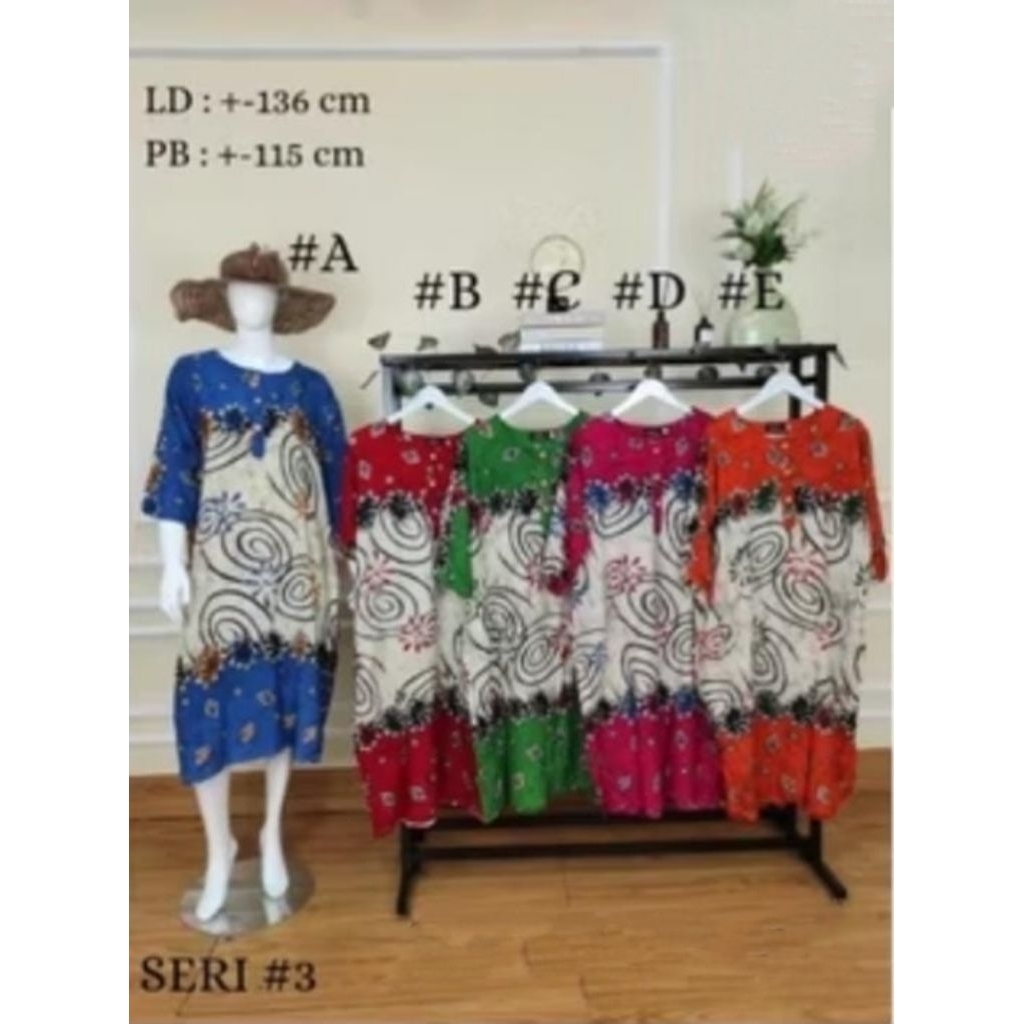 DASTER JUMBO LENGAN 3/4 100% ORIGINAL SMT COLLECTION