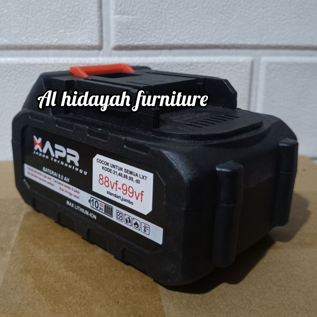 BATERAI IMPACT WRENCH 10 CELL / BATERAI IMPACT WRENCH APR 88 VF-99VF SOKET LXT