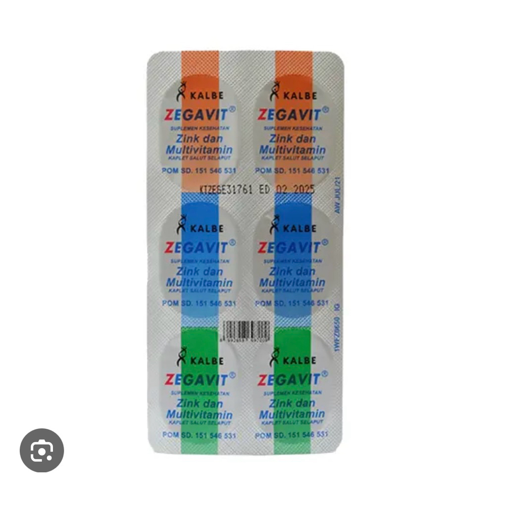 ZEGAVIT MULTIVITAMIN & ZINC