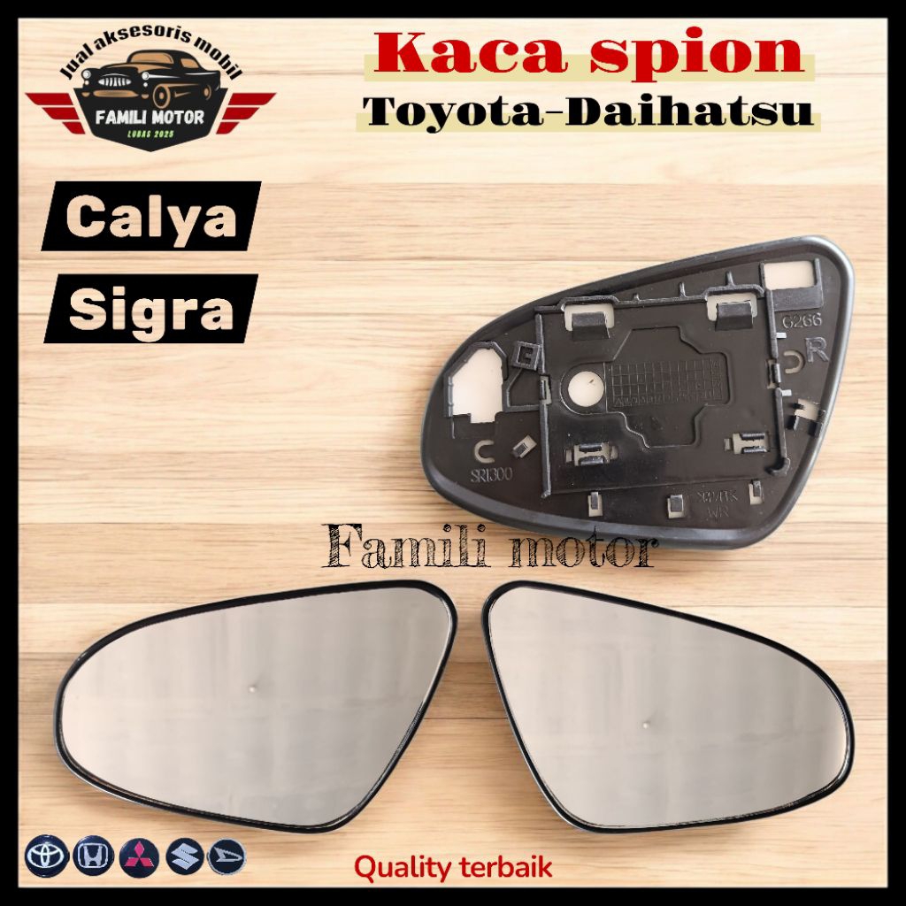 kaca spion mobil toyota calya daihatsu sigra