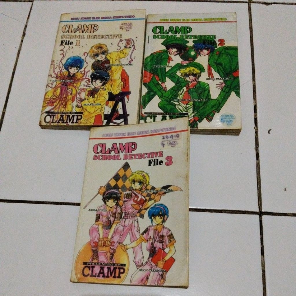 Komik second Clamp School Detective COMPLETE