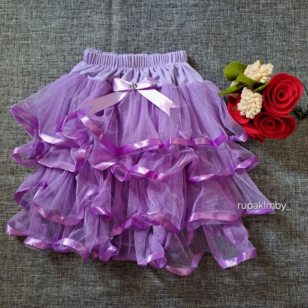 Tutu Morena Skirt (ROK TUTU MORENA)/Rok Tutu Fashion Anak/Rok Anak 0-12 Tahun