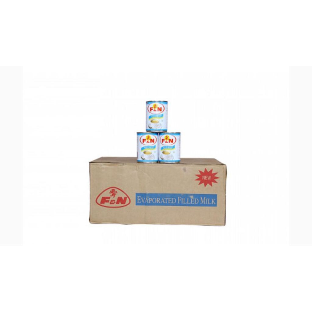 susu evaporasi FN | susu evaporasi F&N 1 dus 48pcs