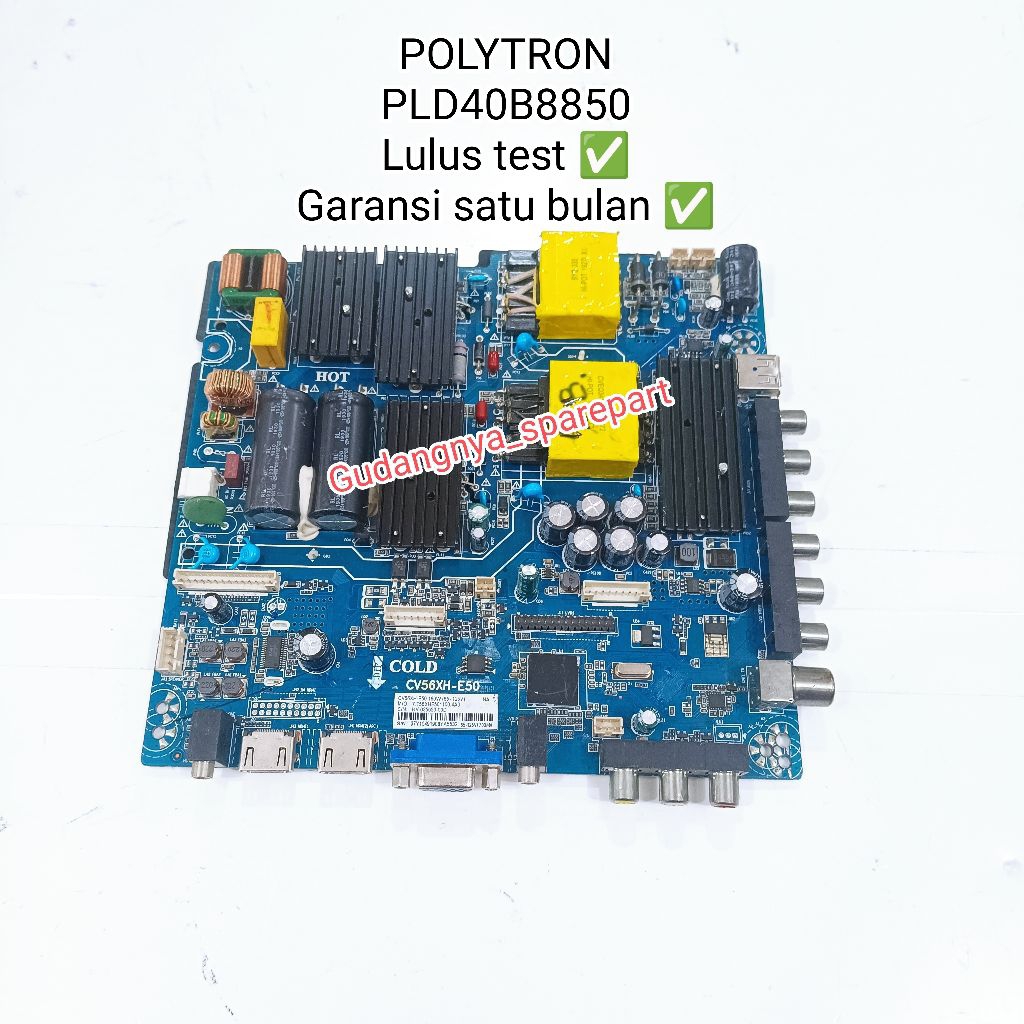Mb POLYTRON PLD40B8850 PLD 40B8850 Mainboard mobo modul mesin tv