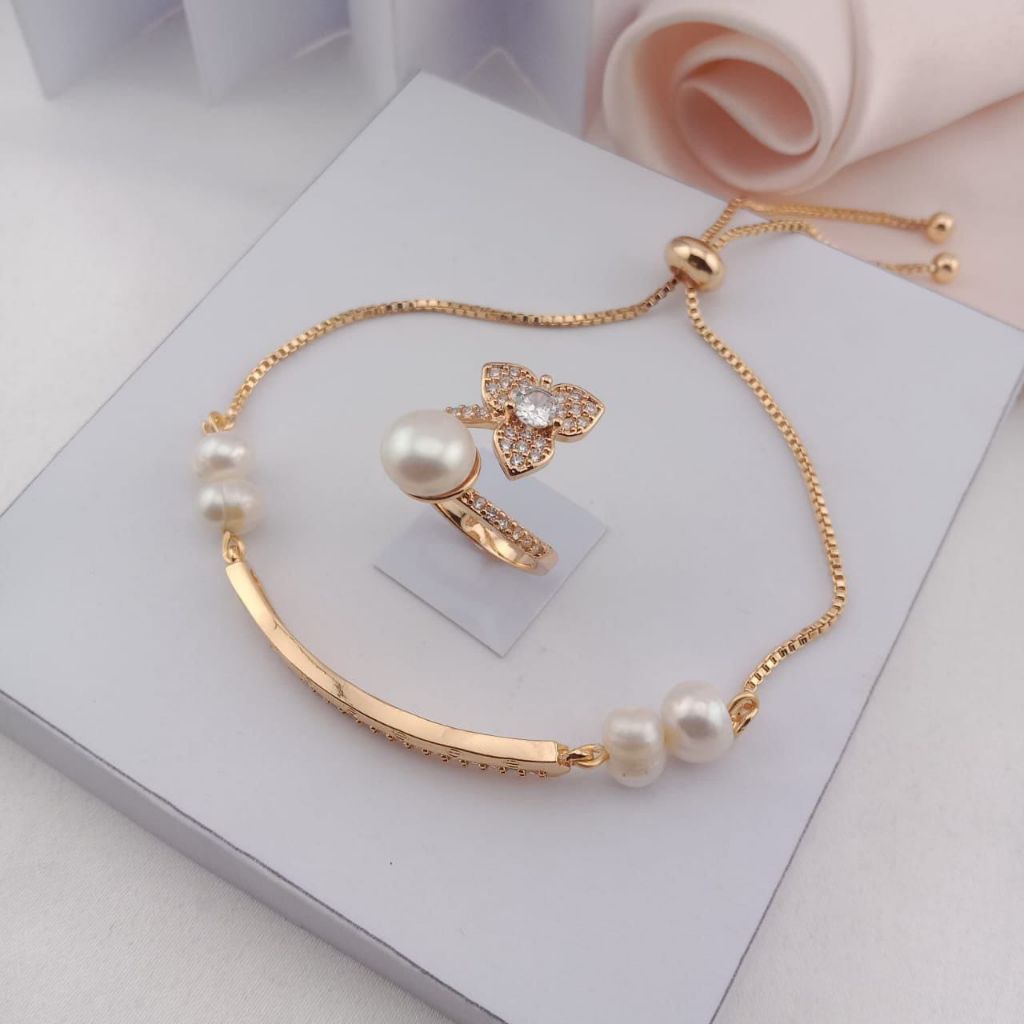 GELANG DAN CINCIN MUTIARA AIR TAWAR, GELANG CINCIN MUTIARA LOMBOK