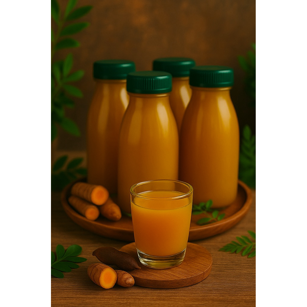 KUNYIT ASAM BOTOL 350ML TANPA PENGAWET