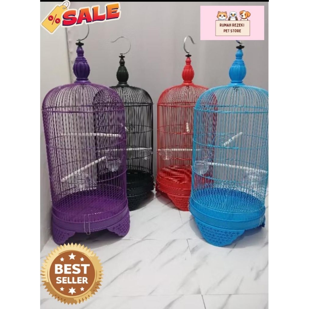 KANDANG LOVEBIRD PANDA/SANGKAR LOVEBIRD KAPSUL TEBAL