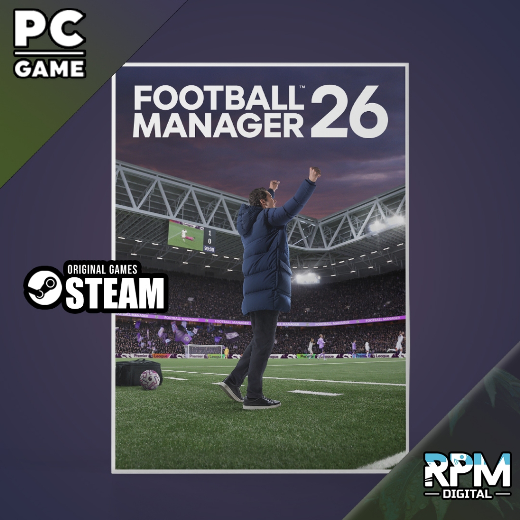 Football Manager 26 / Football Manager 2026 - PC / Laptop Game ORIGINAL