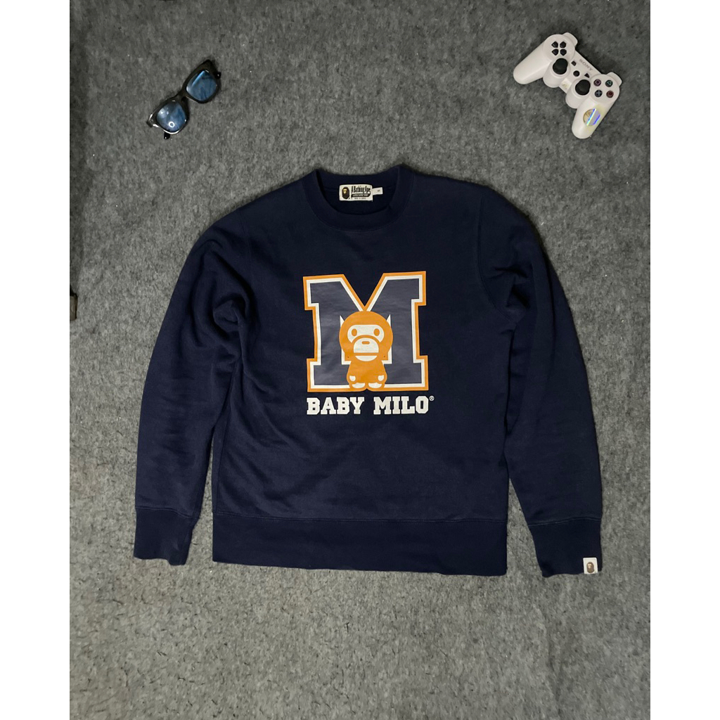 BAPE Baby Milo Crewneck Vintage Original Japan