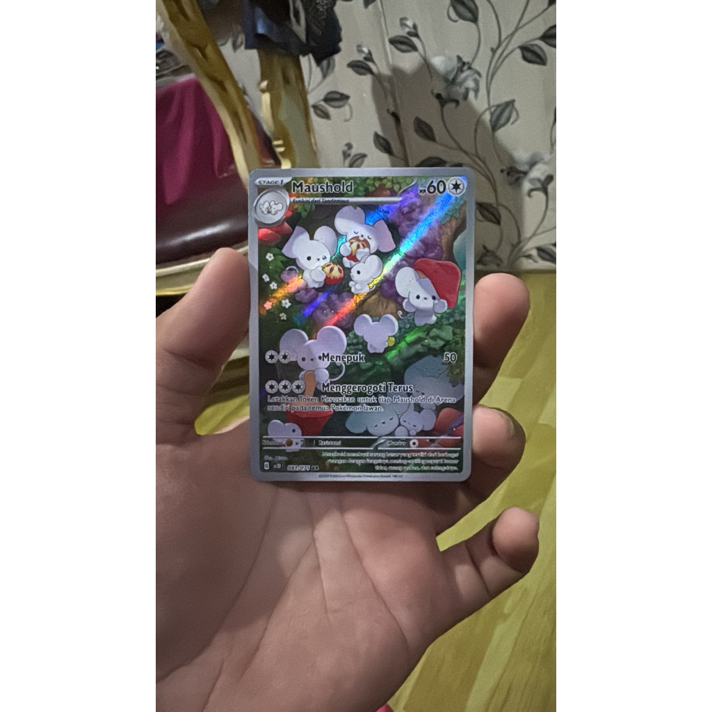kartu pokemon Maushold ar