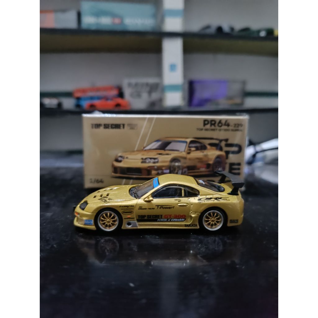 toyota supra top secret pop race