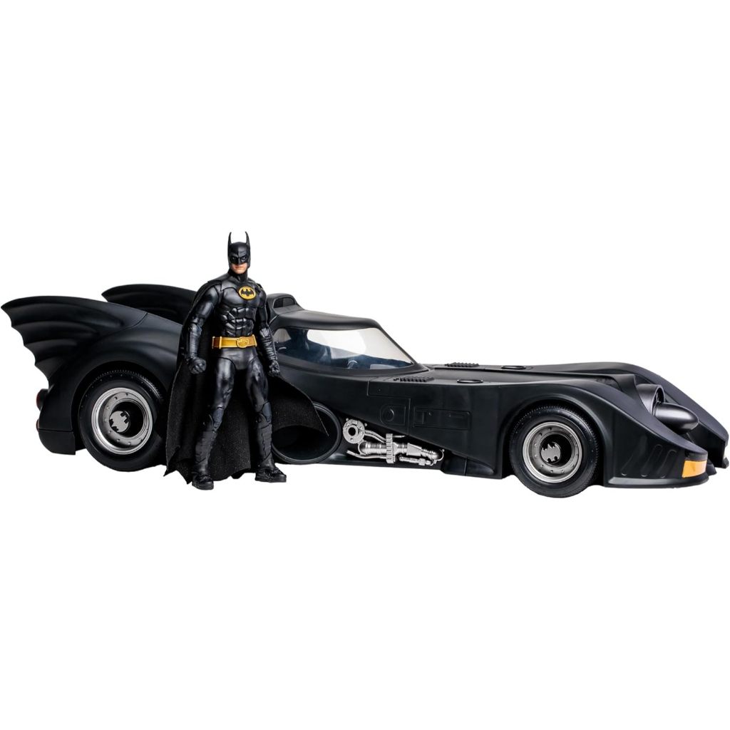 McFarlane Toys DC Multiverse Batman & Batmobile Gold Label 2pk (1989), Gold Label, Amazon Exclusive
