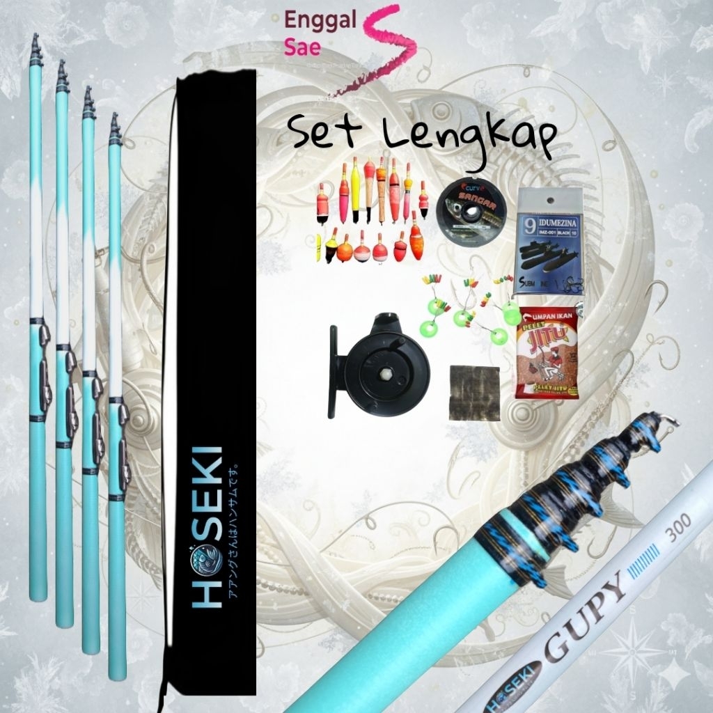 Tegek Kolong Submarine Gupy Carbon Kaku