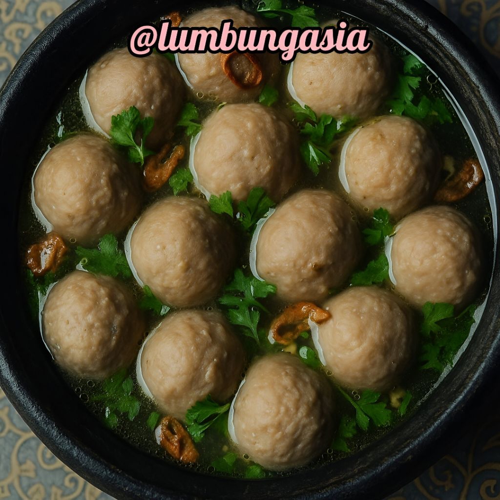 bakso sapi kiloan mentah 500 gram (±25 butir) - enak, kenyal, dan gurih daging sapi pilihan