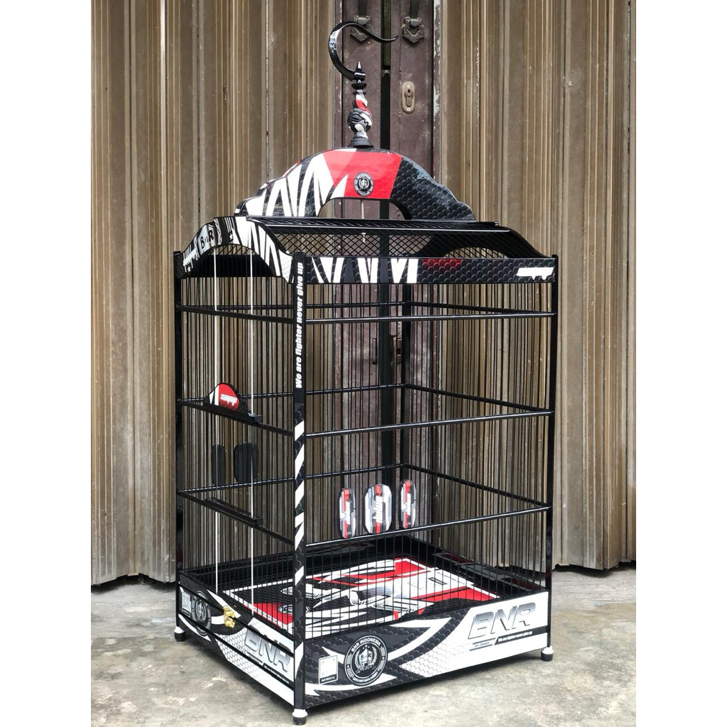 SANGKAR KANDANG KOTAK BNR RACING KIPASAN RUJI FIBER UK NO.1