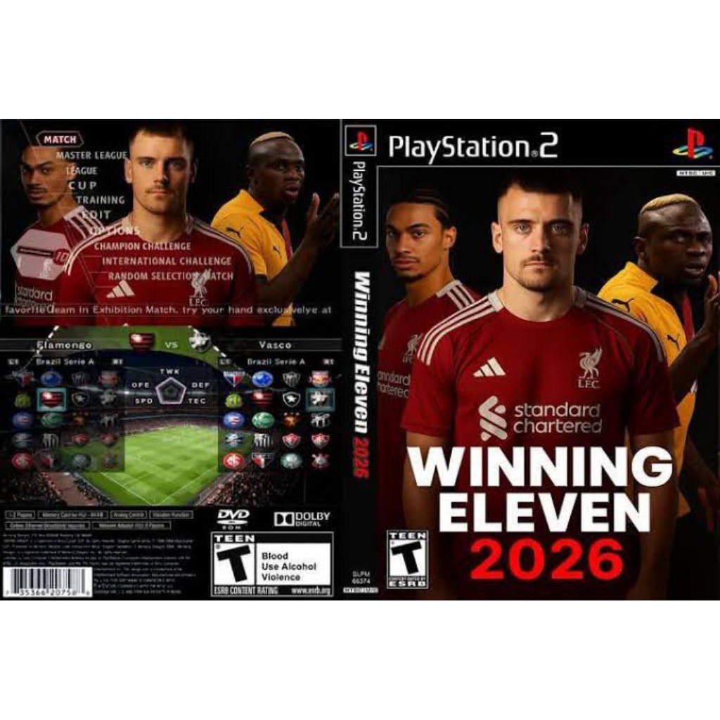 KASET PS2 WINNING ELEVEN 2026 terbaru