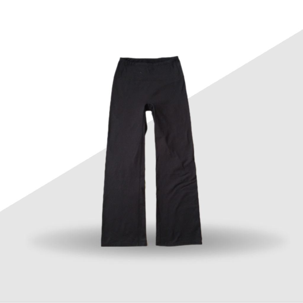 Celana Olahraga Wanita Legging Sport CB Georges Rech Hitam Second