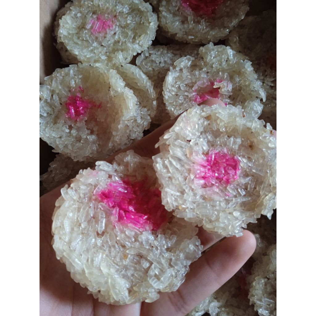 RENGGINANG MENTAH|RENGGINANG KETAN MENTAH SIAP GORENG|Ketan Putih & Hitam