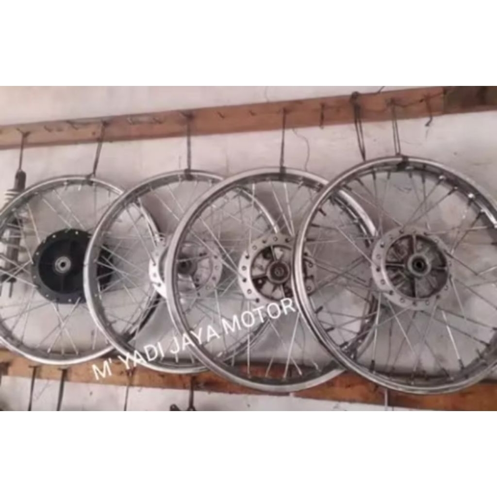 velg belakang Honda second ori. for karisma Supra x 125 Revo lama Supra fit new Revo absolut biled l