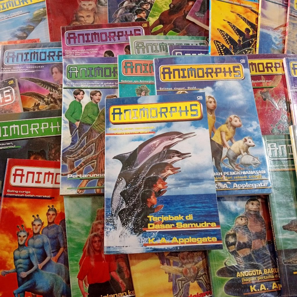 Novel Animorphs K. A Applegate / Novel Fiksi Sains