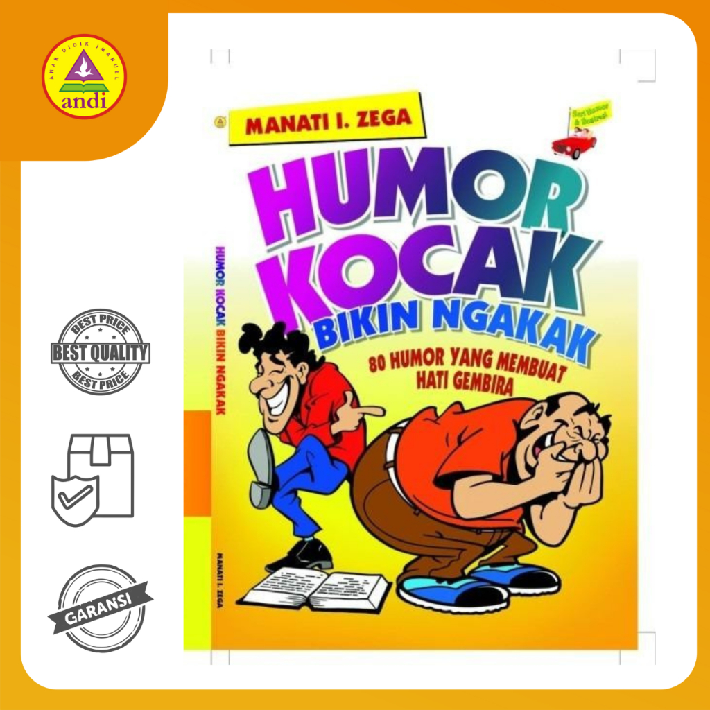 Buku Rohani Andi-Humor Kocak Bikin Ngakak