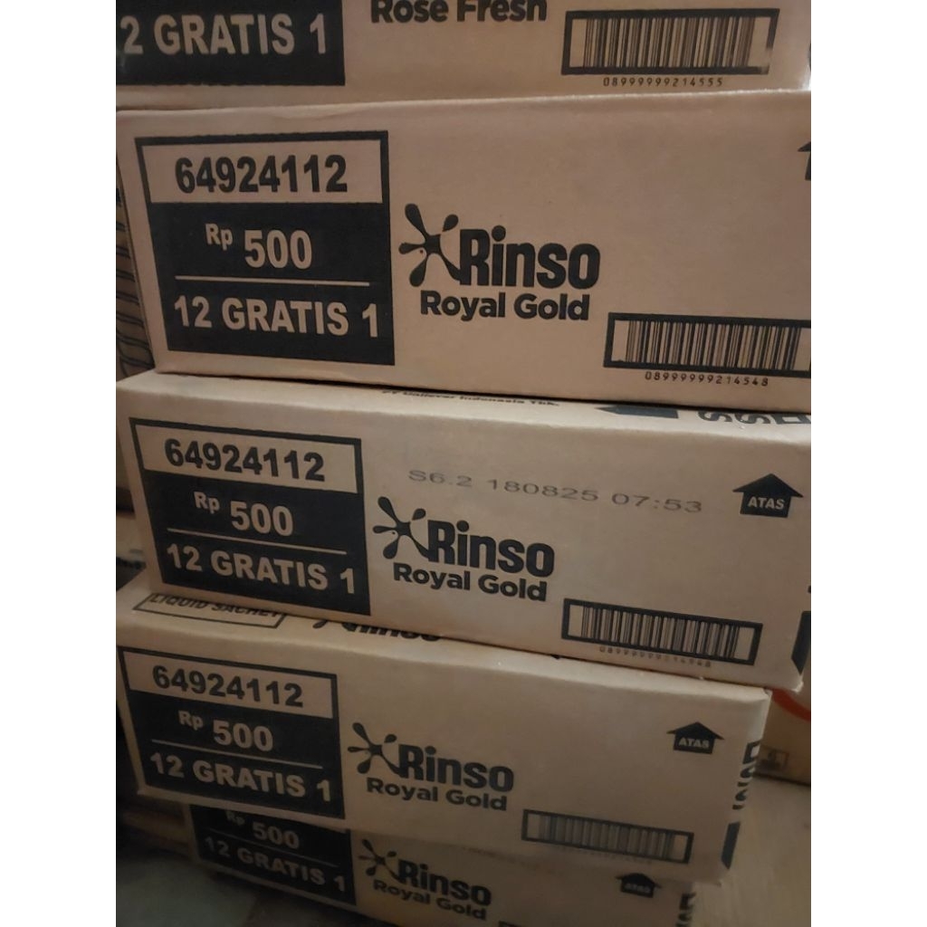 Rinso Royal Renceng 1 Dus Isi 96+8@20gr