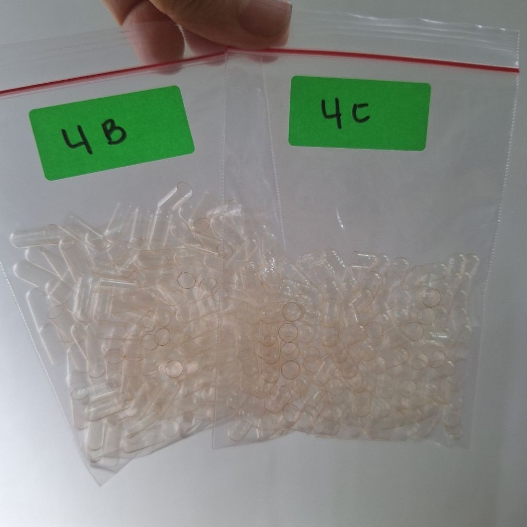 KAPSUL KOSONG VEGAN NO 4 HPMC HIDROSIPROPIL METILSELULOSA