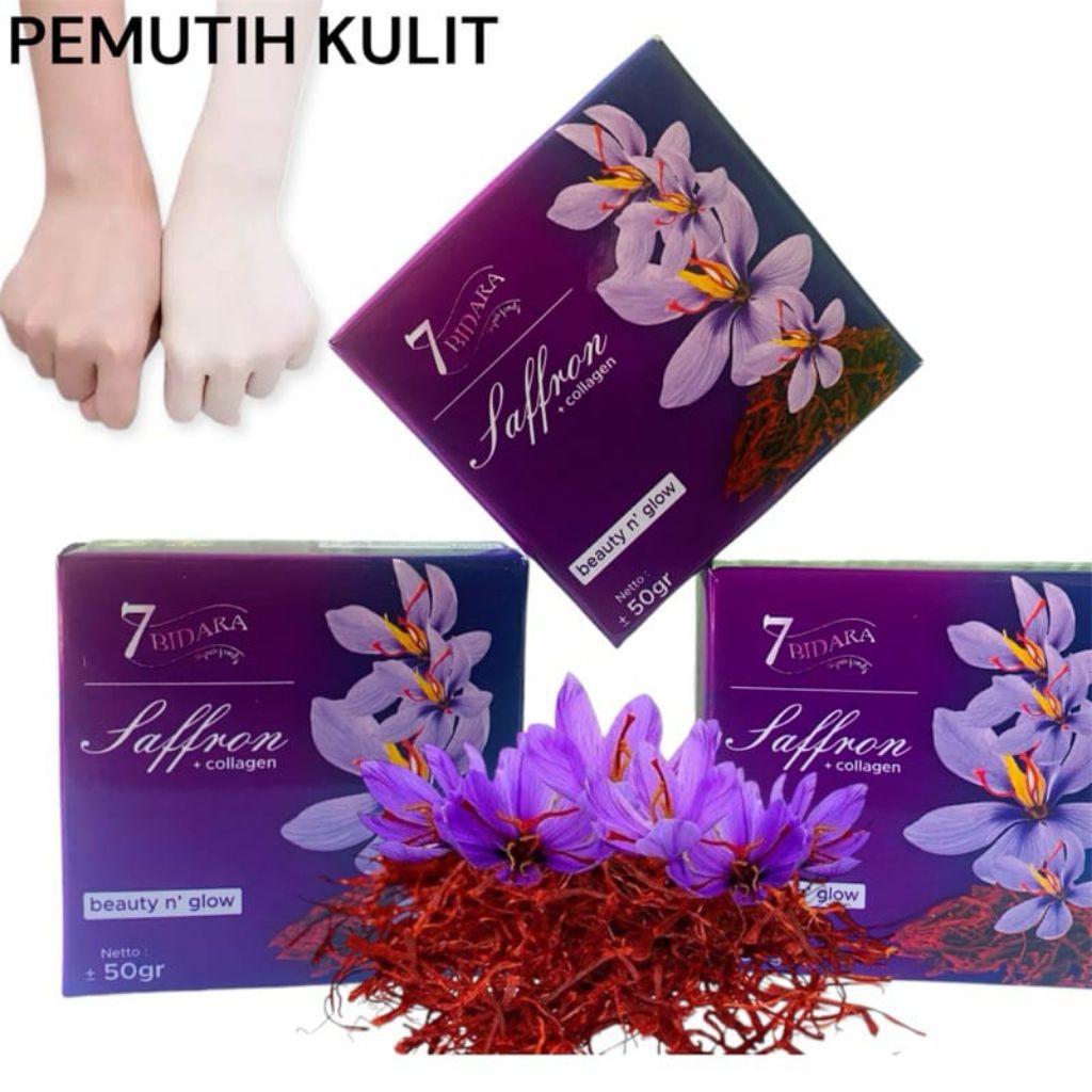 SABUN COLLAGEN SAFFRON 50GR