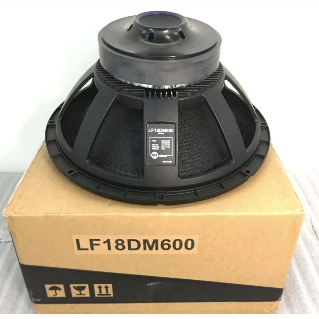 RCF LF 18DM600 18 DM 600 18 INCH DOUBLE MAGNET SPEAKER KOMPONEN