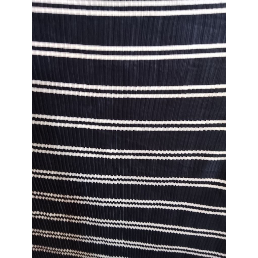 Harga (0.5) meter | Bahan kain plisket | Kain plisket salur | plisket premium