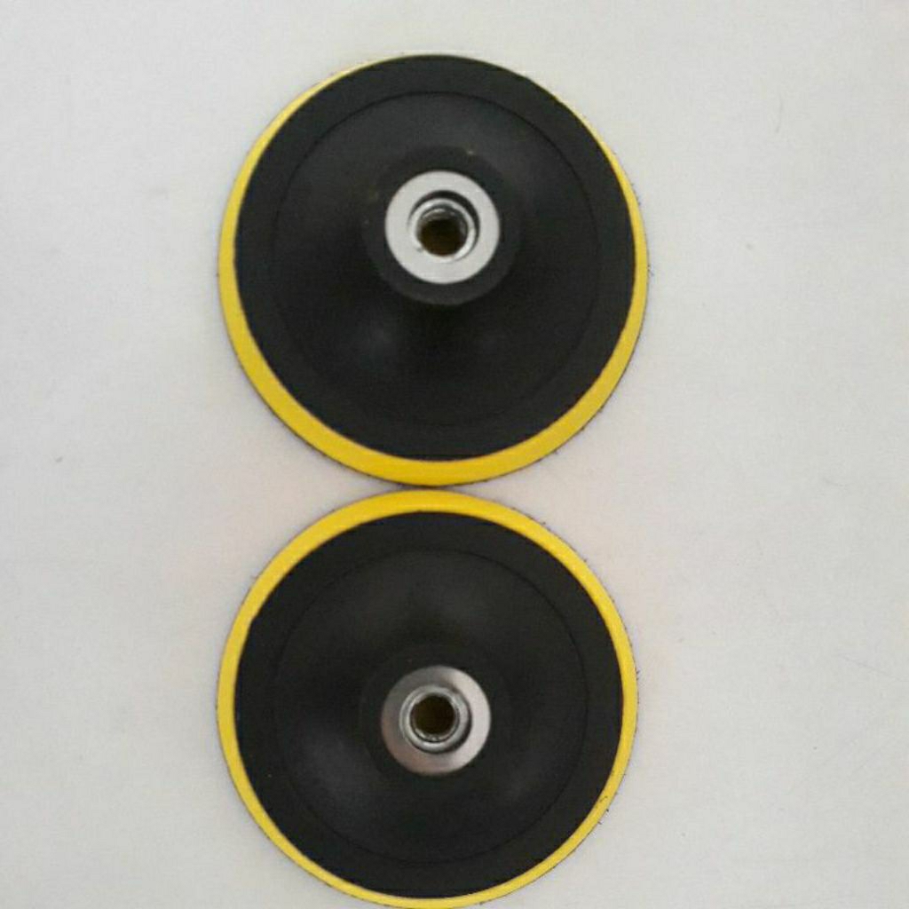 Tatakan Amplas Bulat / Dudukan Amplas Bulat 4 Inch