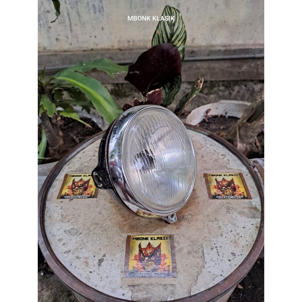 lampu reflektor honda cb 100 cb 125 s90z ORIGINAL lampu depan cb 100 cb 125 s90z headlamp s90z cb100