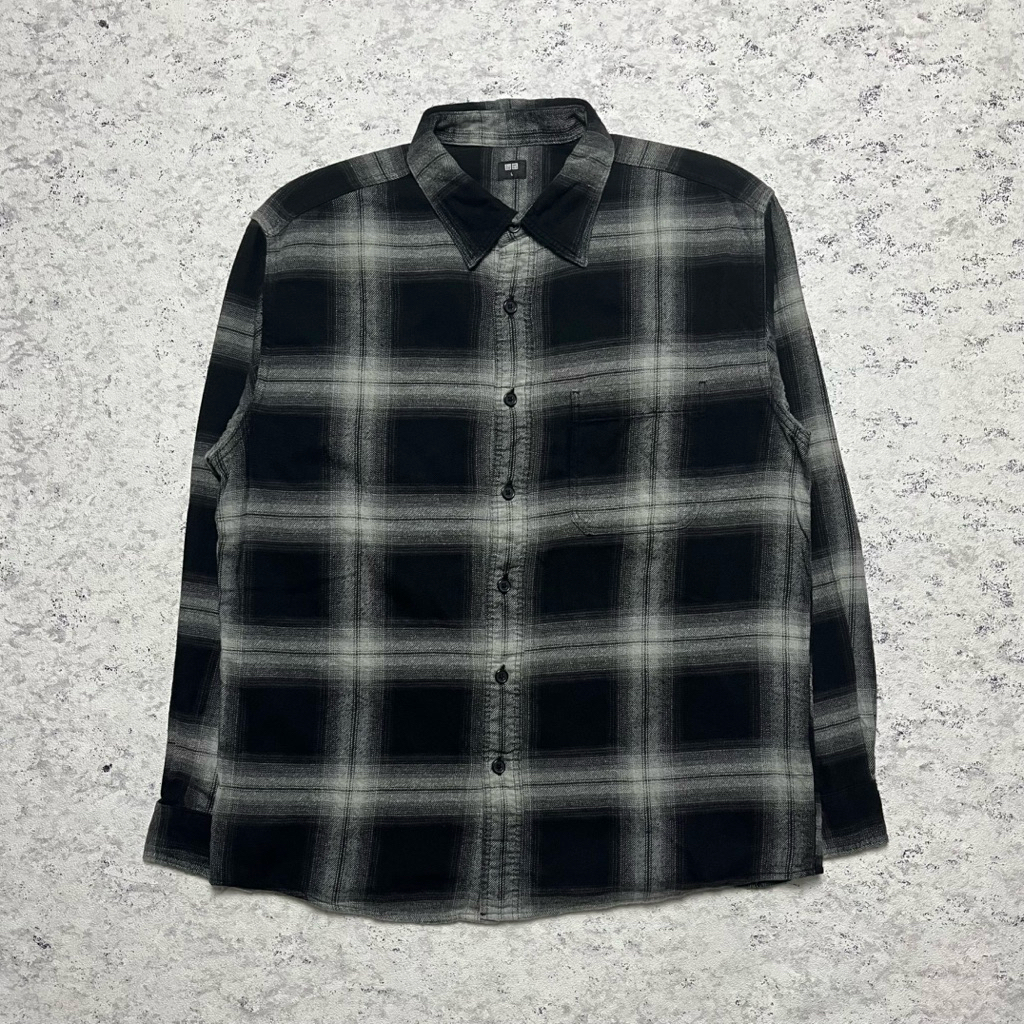 Kemeja Flanel Veterano Uniqlo Veterano Flannel Shirt