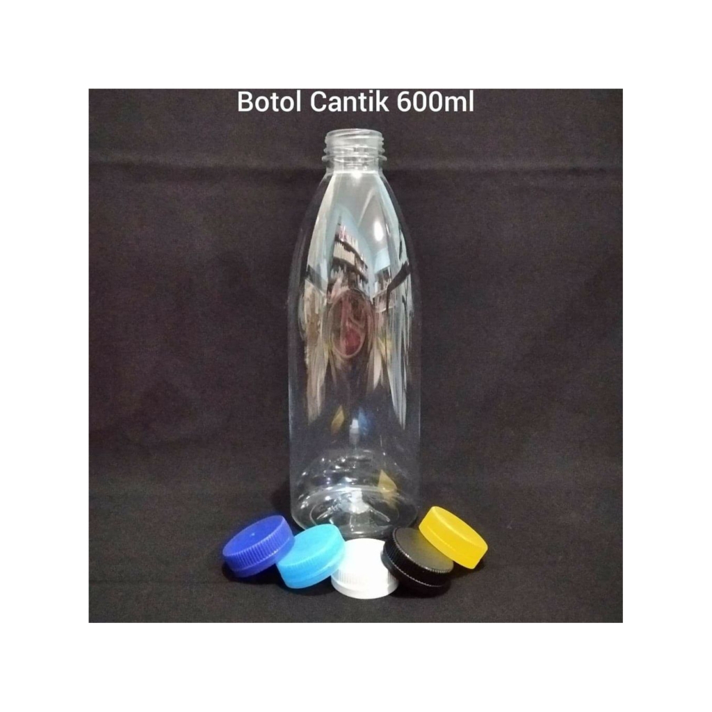 botol cantik plastik 600ml