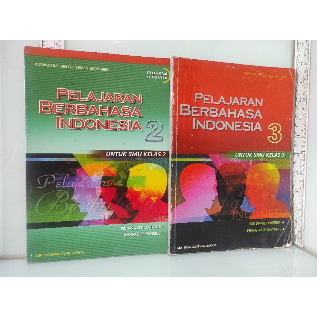 PELAJARAN BAHASA INDONESIA SMU 1 2 3 KURIKULUM 1994 GBPP 1999