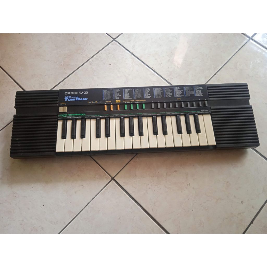 keyboard Casio sa 20 bekas normal