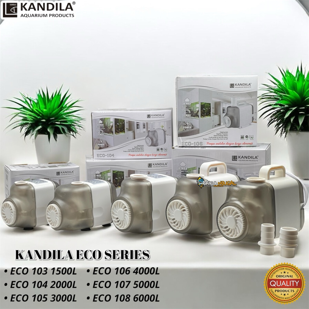 POMPA MESIN 104 2000L 105 3000L 106 4000L 107 5000L 108 6000L 25W KANDILA ECO SERIES power head mesi