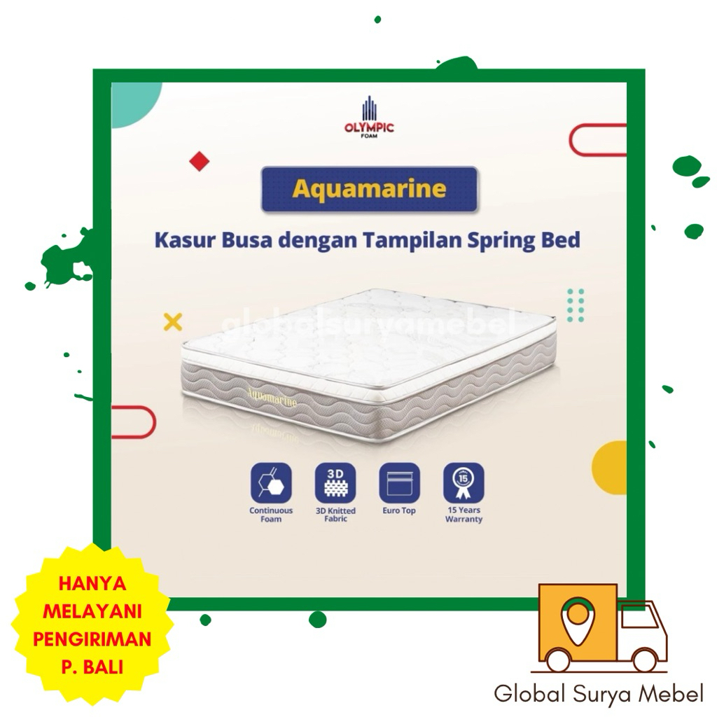 Olympic Kasur Busa Aquamarine