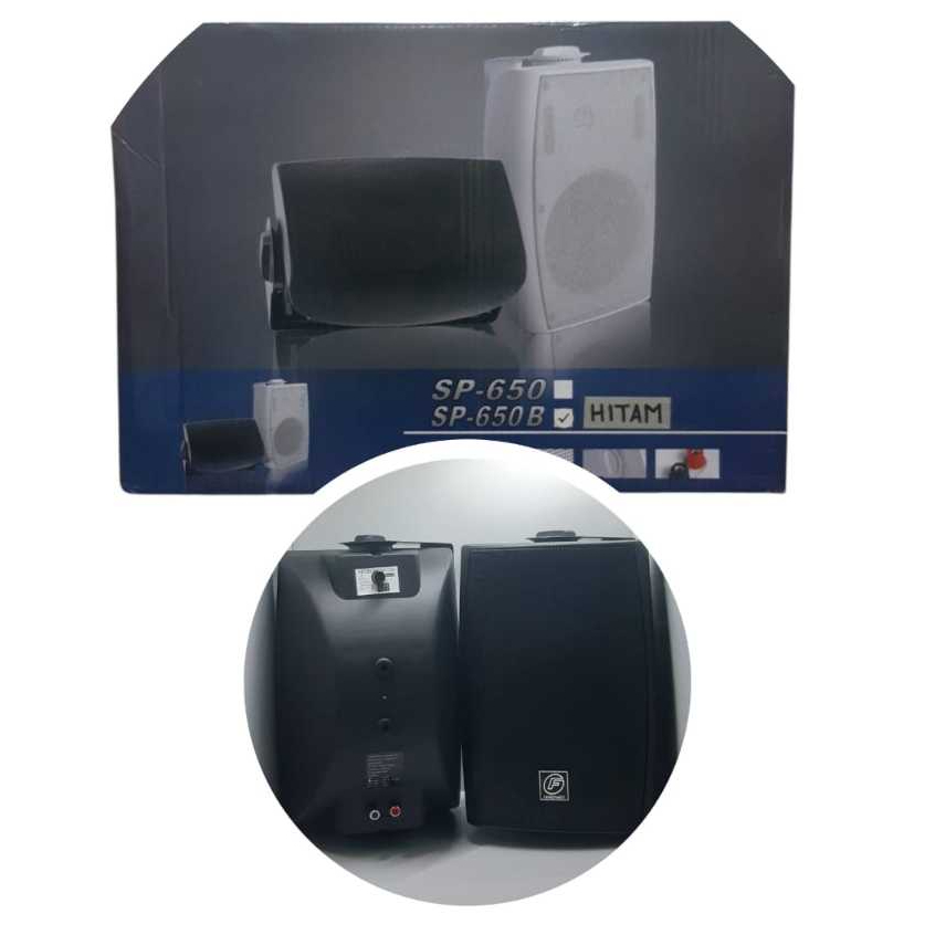 Speaker / Wall Speaker Fahrenheit SP-650 B Hitam (2buah)